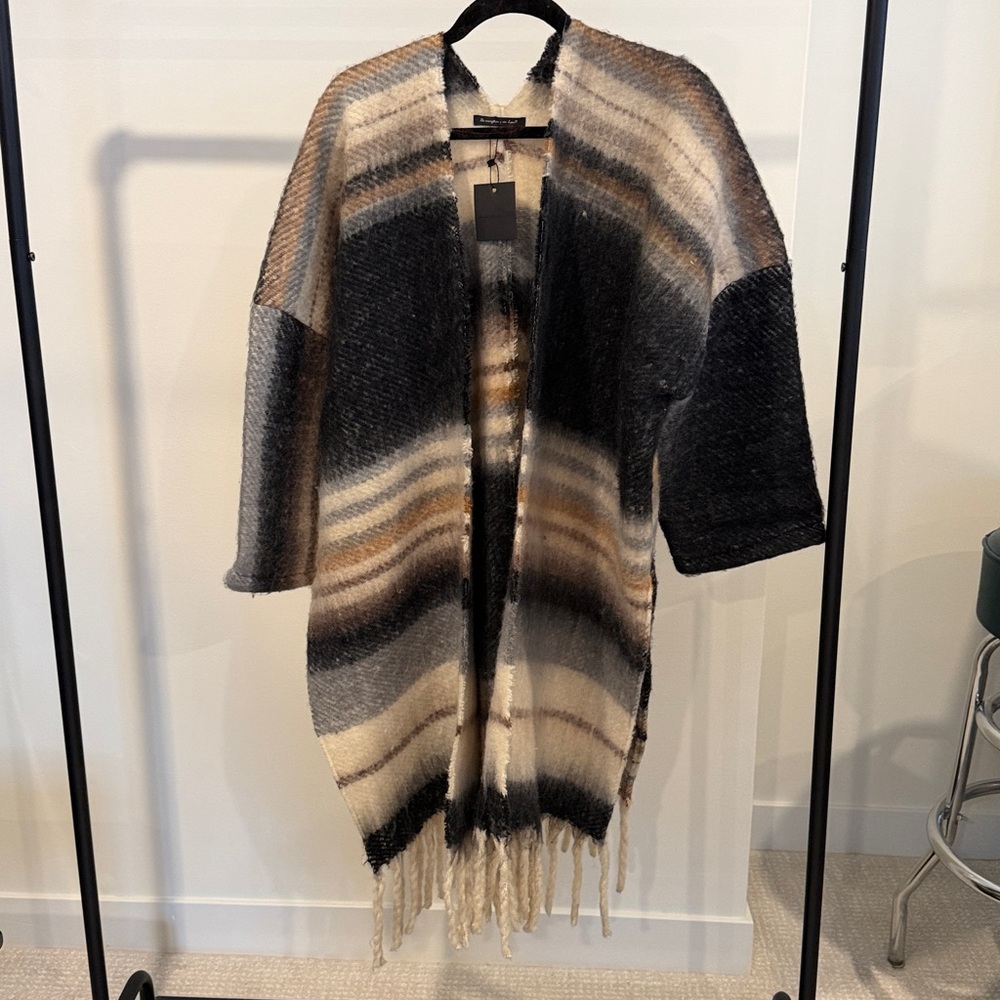 Multicolor Striped Cardigan
